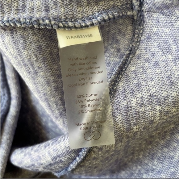 CALIA By Carrie Underwood Periwinkle Cloud Funnel Pullover S EUC - Picture 7 of 9